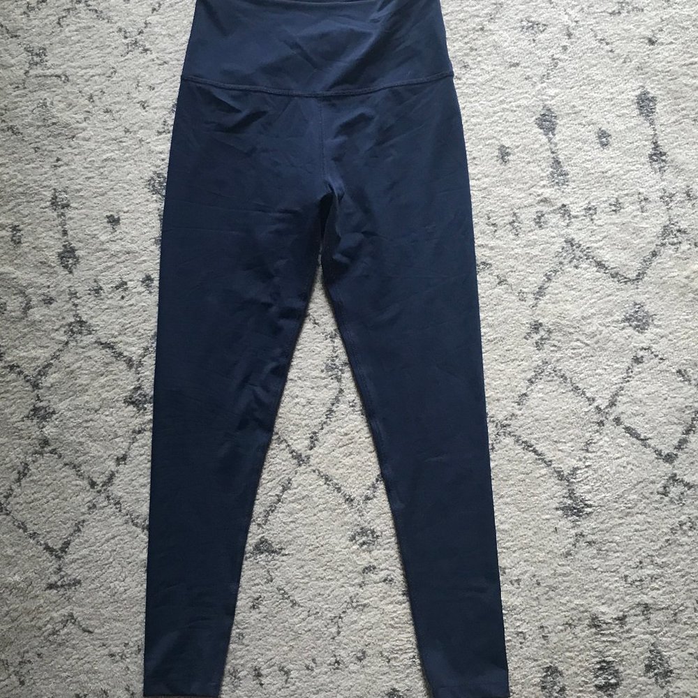Navy Beyond Yoga Compression Lux Leggings Size M